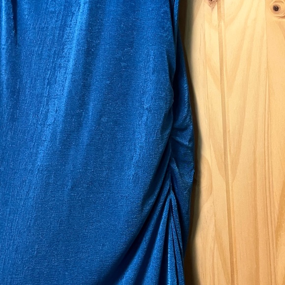 NWOT MINKPINK Blue Sleeveless Maxi Dress Small Designer’s Sample - Picture 3 of 5
